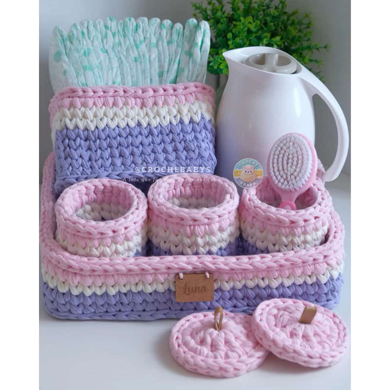 kit higiene bebê 5 itens